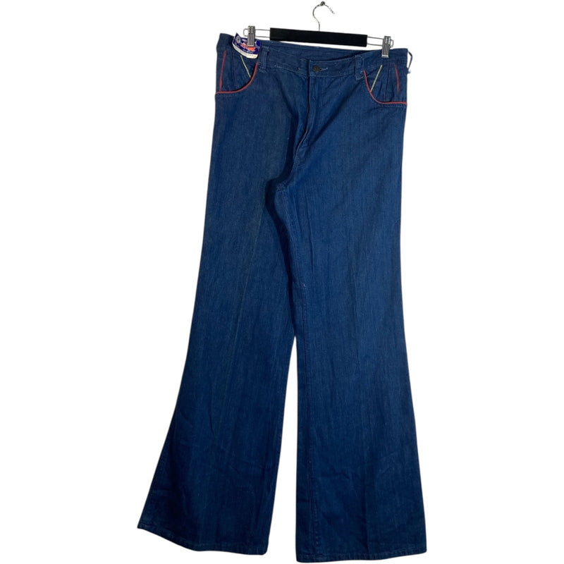Vintage Flared Denim Jeans 32 x 33