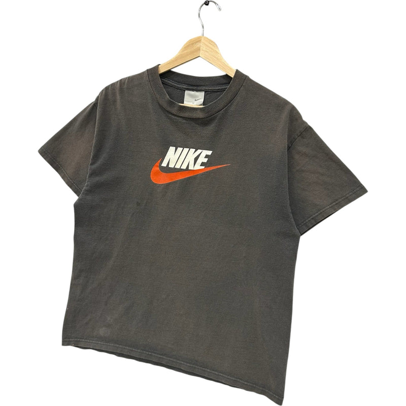 Vintage Nike Swoosh Chest Spellout Logo Tee