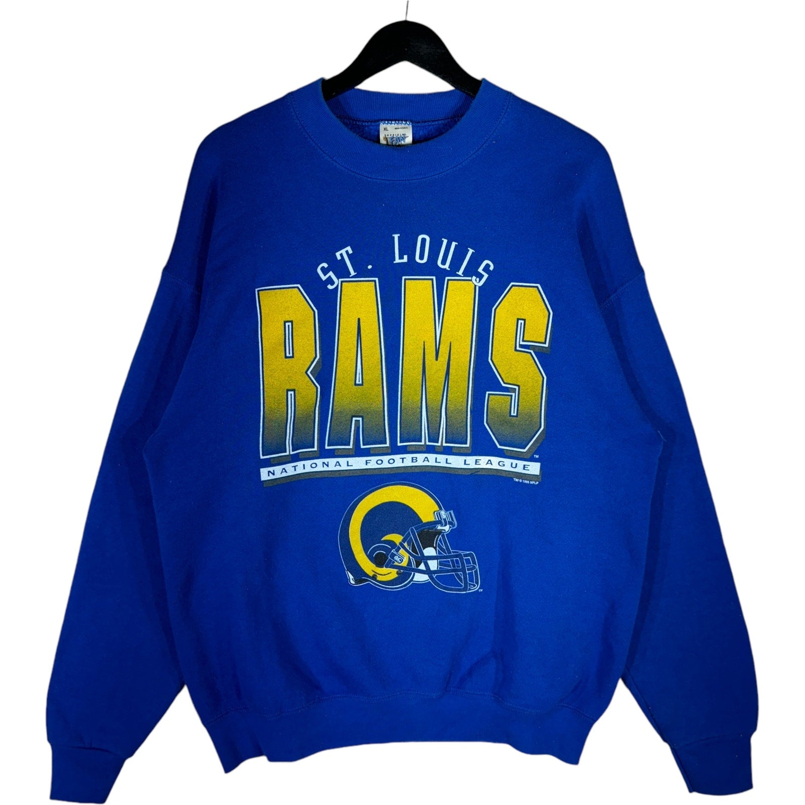 Vintage NFL St Louis Rams Logo Crewneck