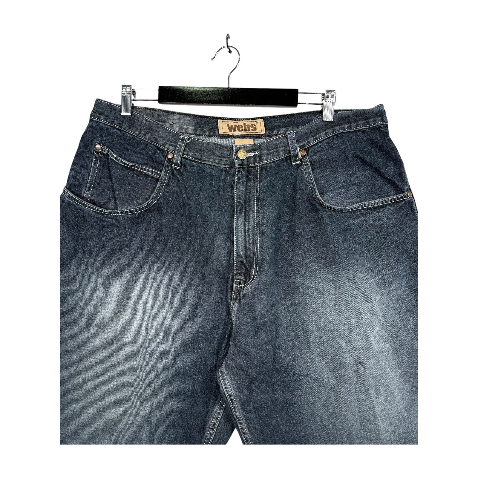Vintage Cotton Bermuda Jean Denim Shorts 40