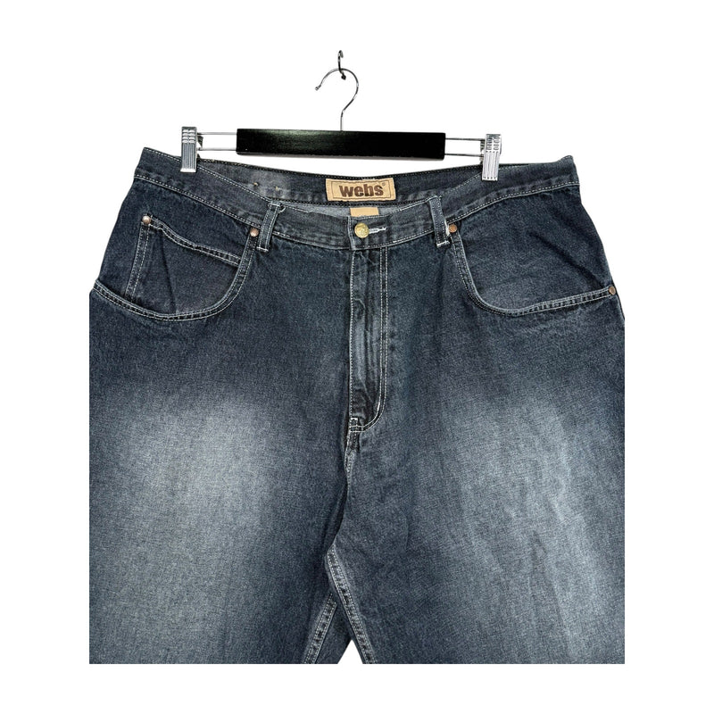 Vintage Cotton Bermuda Jean Denim Shorts 40