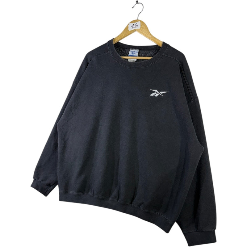 Vintage Reebok Solid Sweatshirt Crewneck