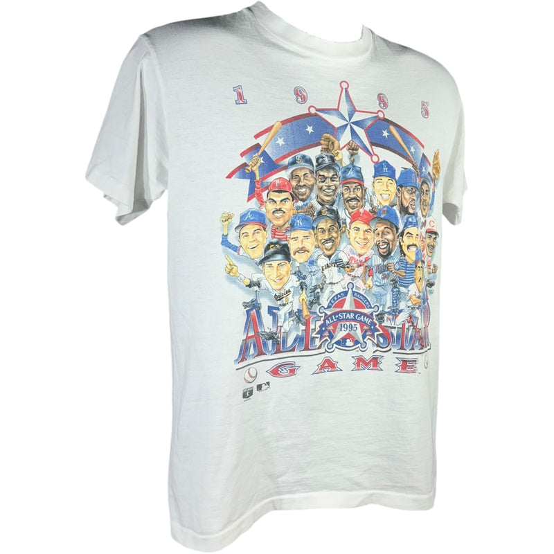 Vintage MLB All Star Game Caricature Tee 1995