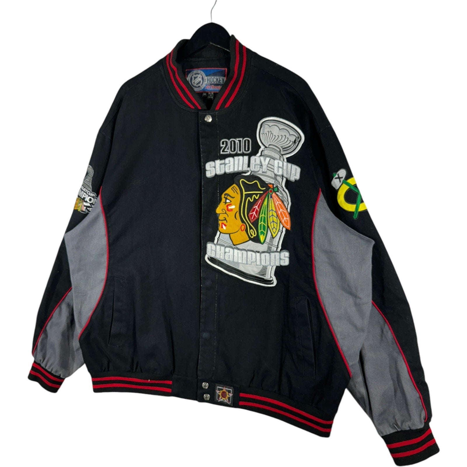 Jeff Hamilton Chicago Blackhawks "Stanley Cup Champions" Jacket