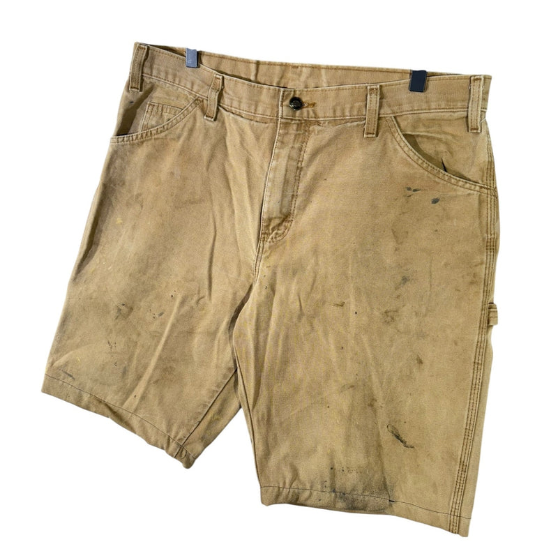 Vintage Dickies Splatter Carpenter Work Shorts 36