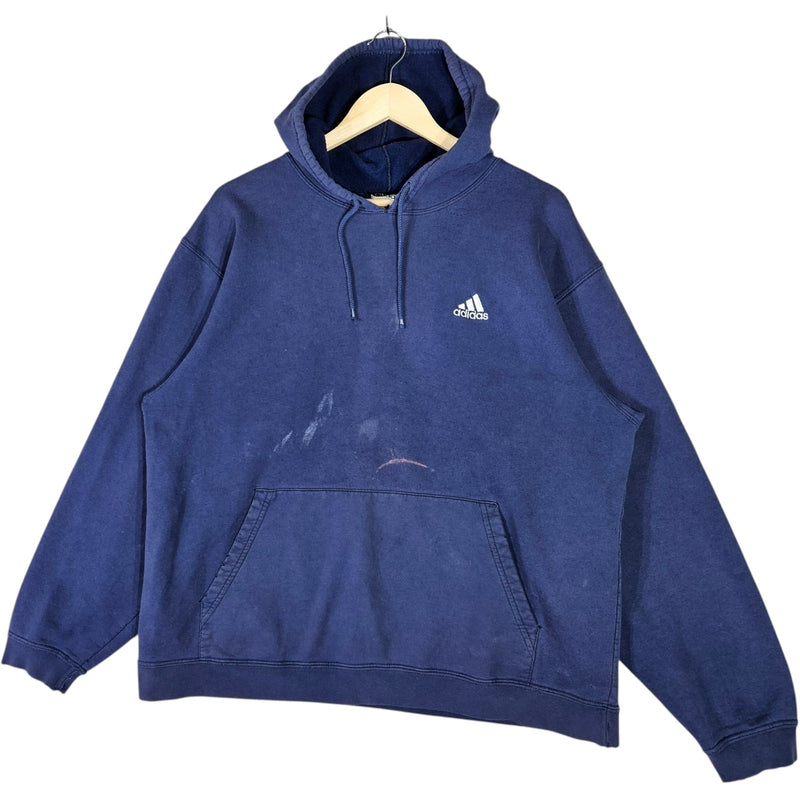 Vintage Adidas Mini Spellout Logo Hoodie