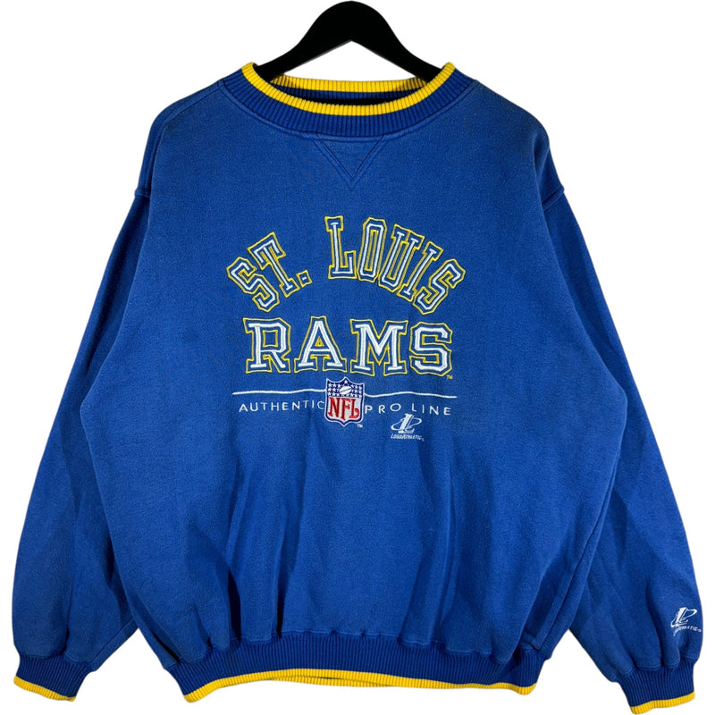 Vintage Logo Athletic St. Louis Rams NFL Crewneck