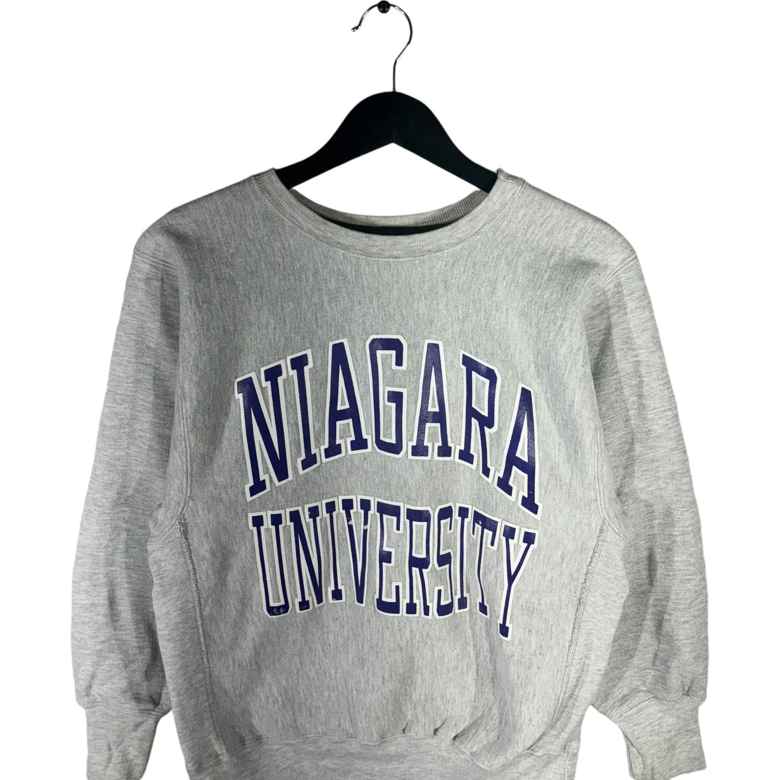 Vintage Niagara University Champion Reverse Weave Crewneck