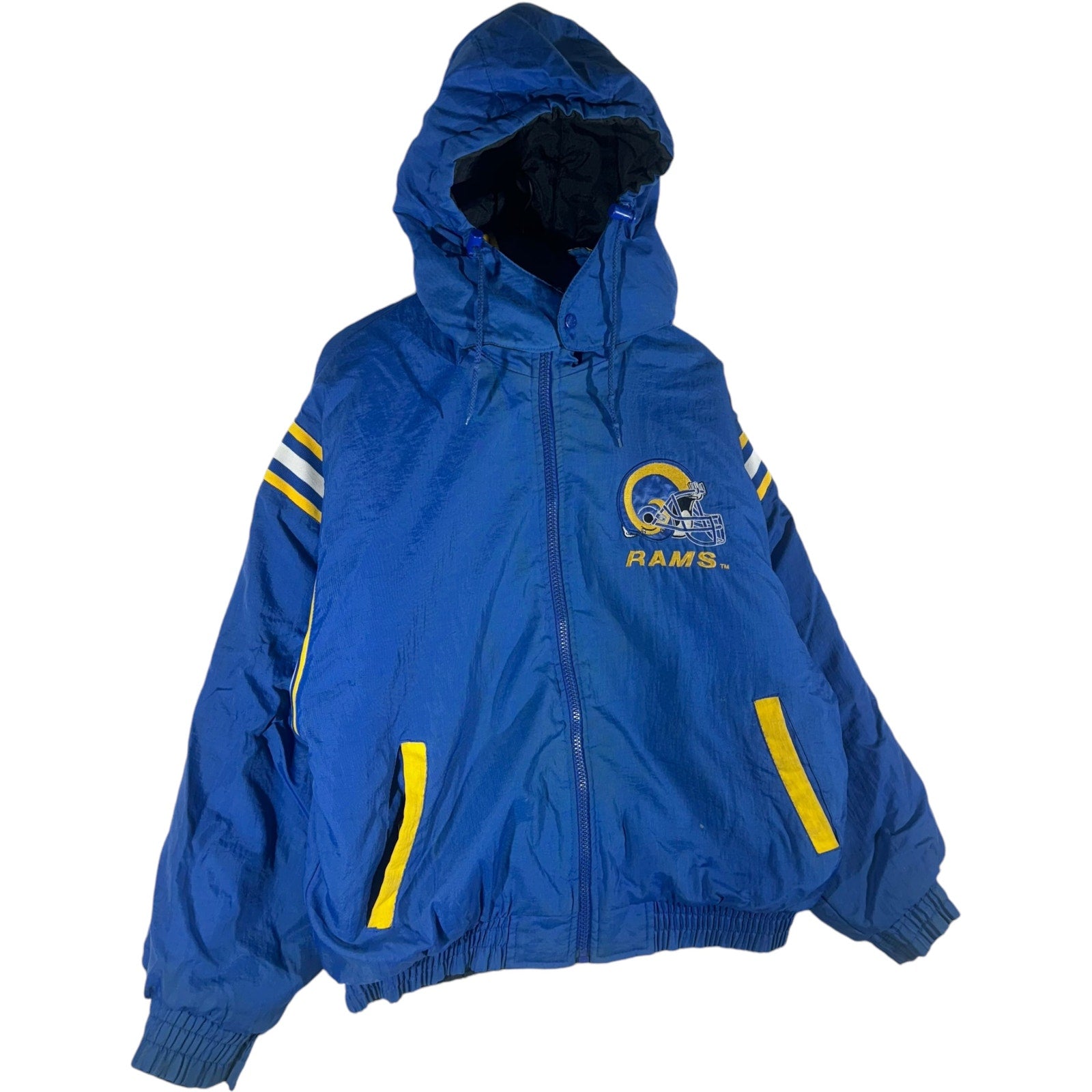 Vintage Pro Player St. Louis Rams Reversible Puffer Jacket