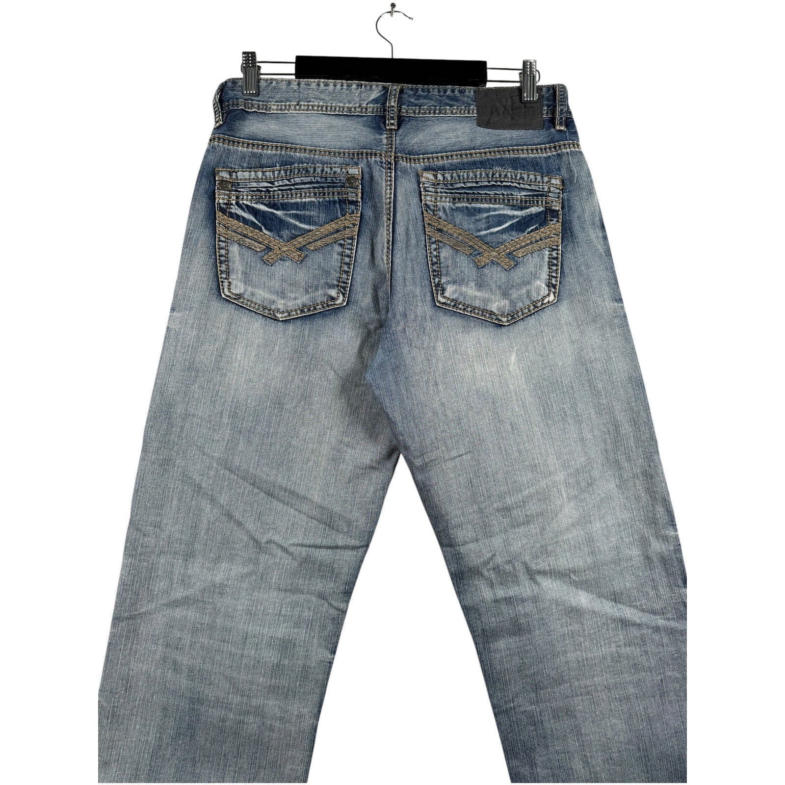 Vintage Axel Faded Straight Leg Denim Jeans 32x32