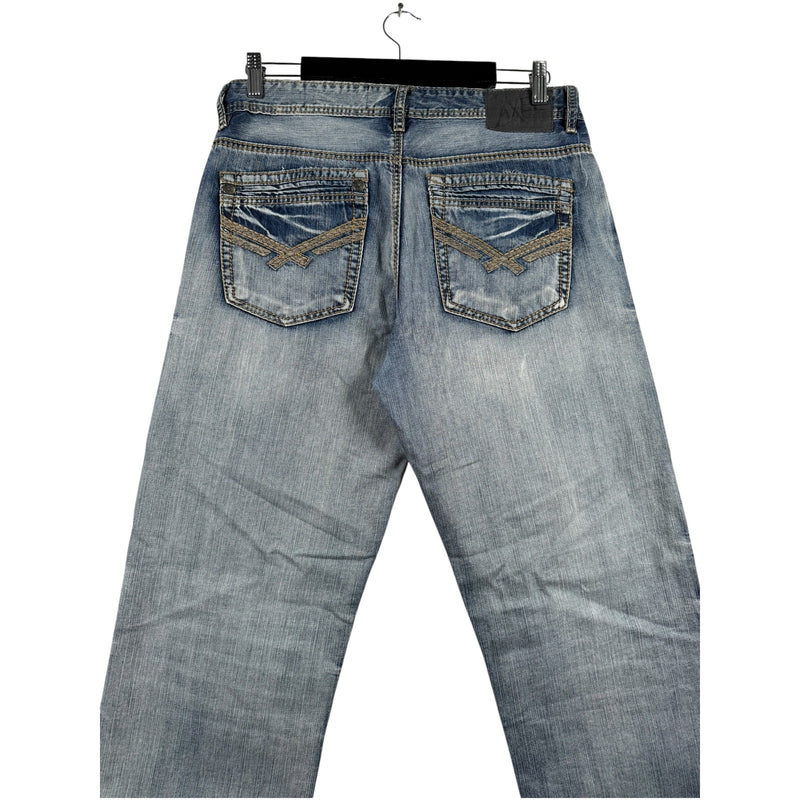 Vintage Axel Faded Straight Leg Denim Jeans 32x32