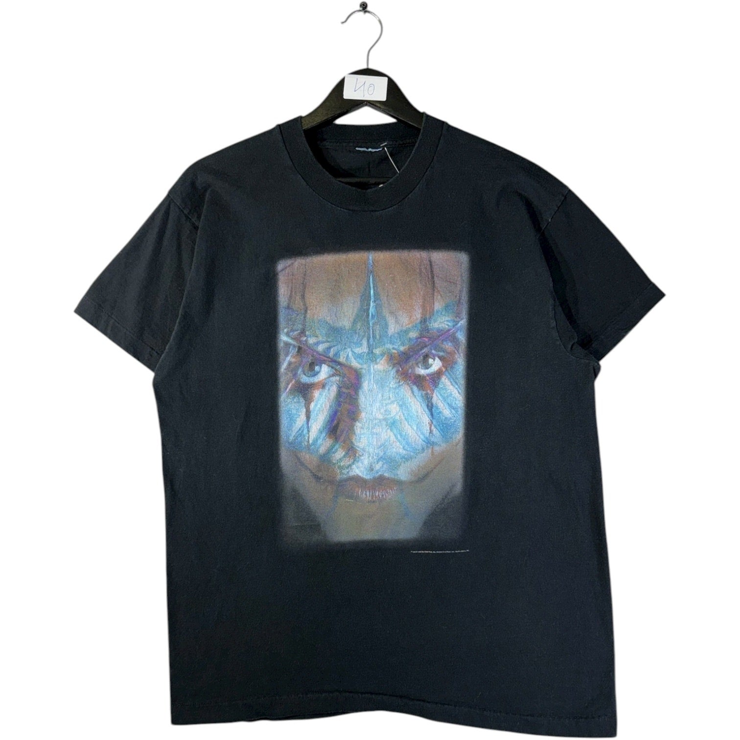 Vintage Face Art Graphic T-Shirt