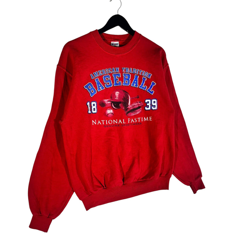 Vintage American Tradition Baseball Crewneck