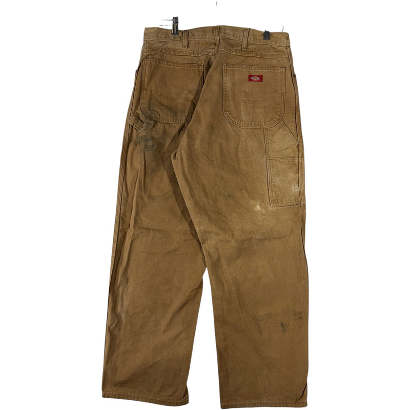 Vintage Dickies Workwear Cargo Carpenter Pants 34x30