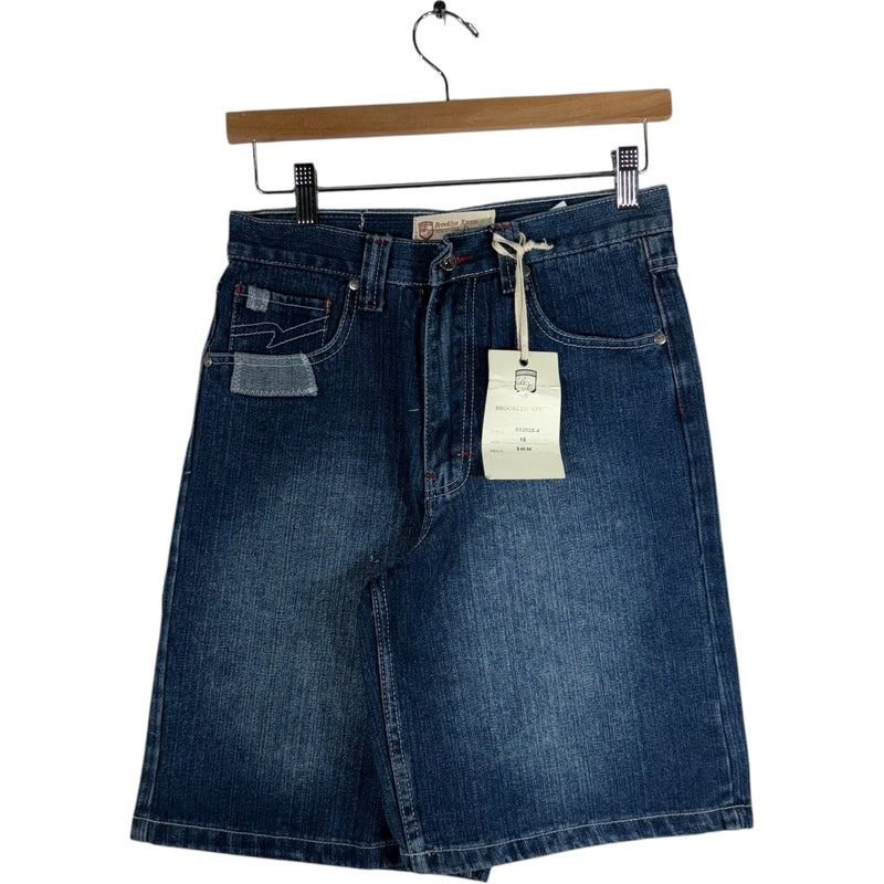 Vintage Brooklyn Xpress Denim Shorts 28 NWT