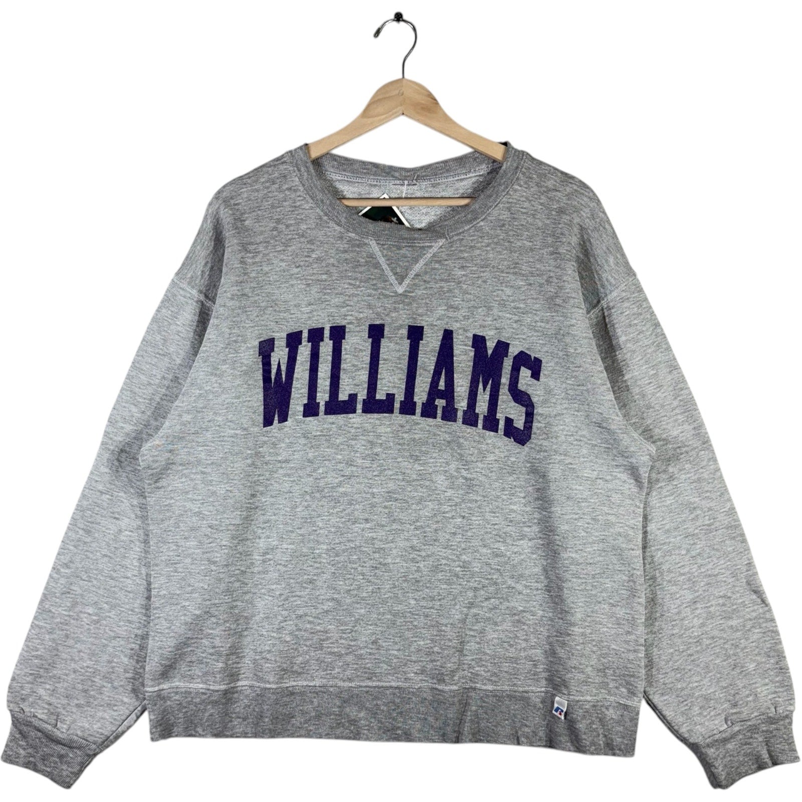 Vintage Williams College Spellout Crewneck L