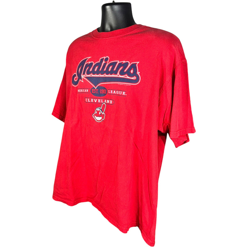 Vintage Cleveland Indians Spellout Tee 2005