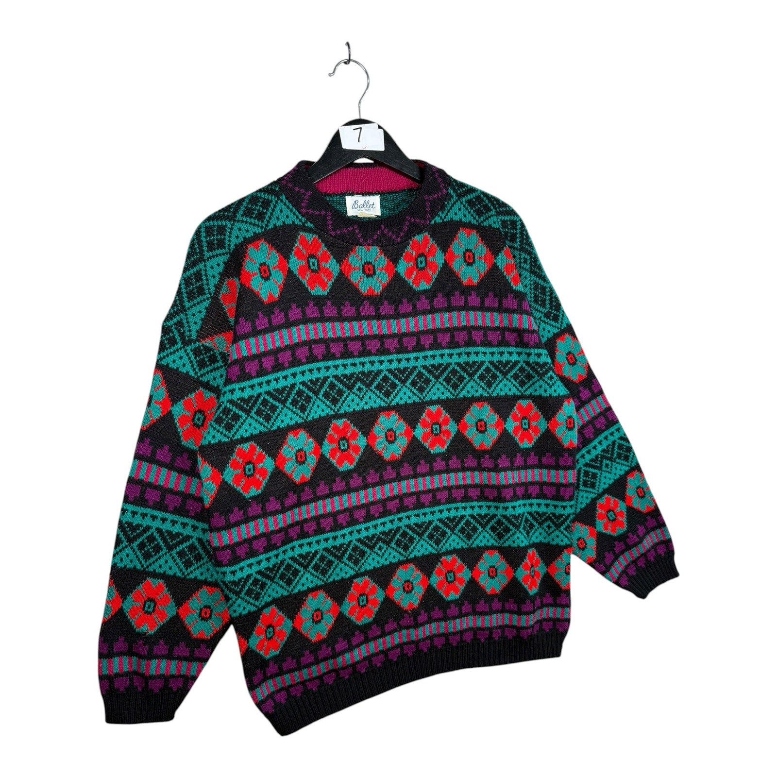 Vintage Ballet New York Fair Isle Sweater