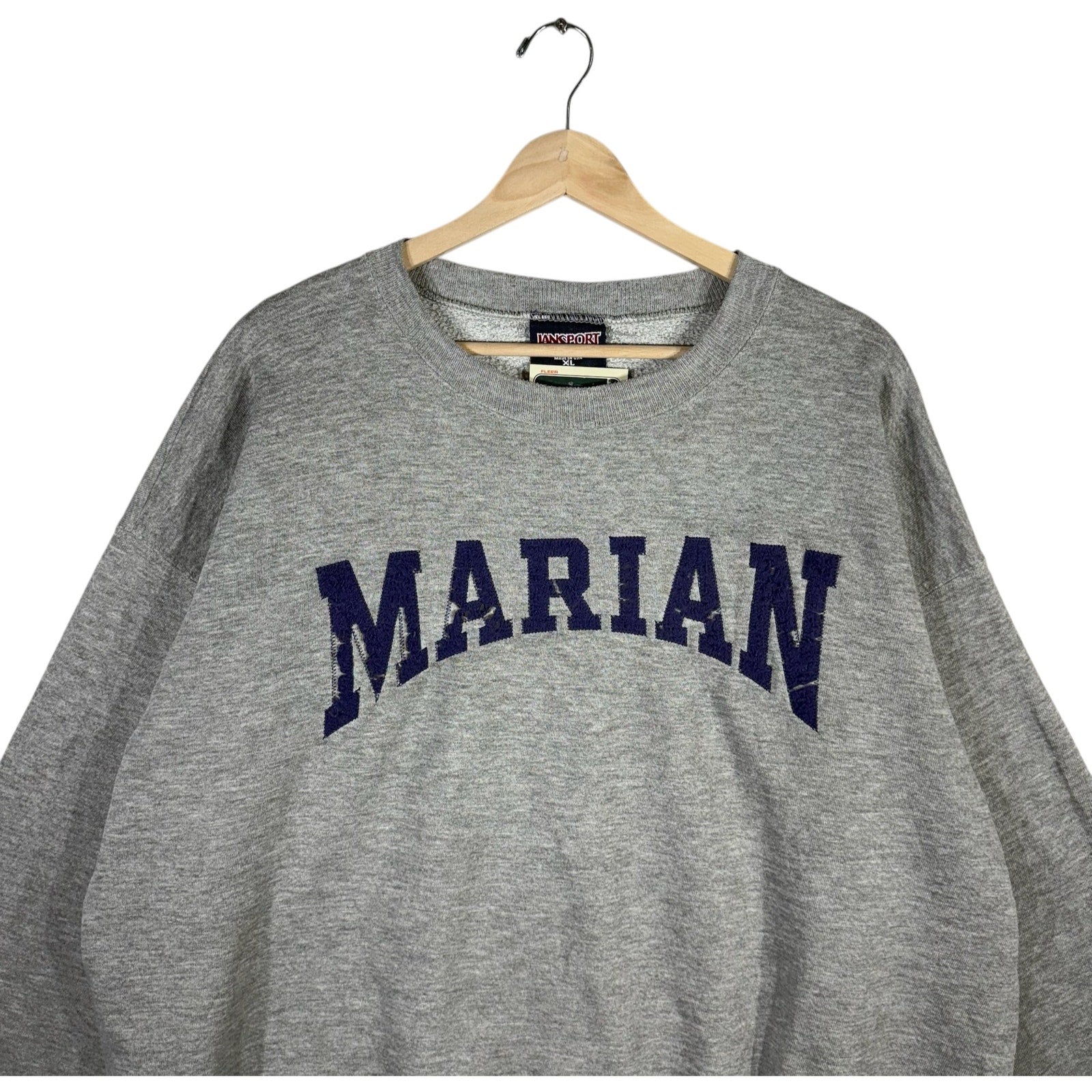 Vintage Marian University Arch Spellout Pullover Crewneck