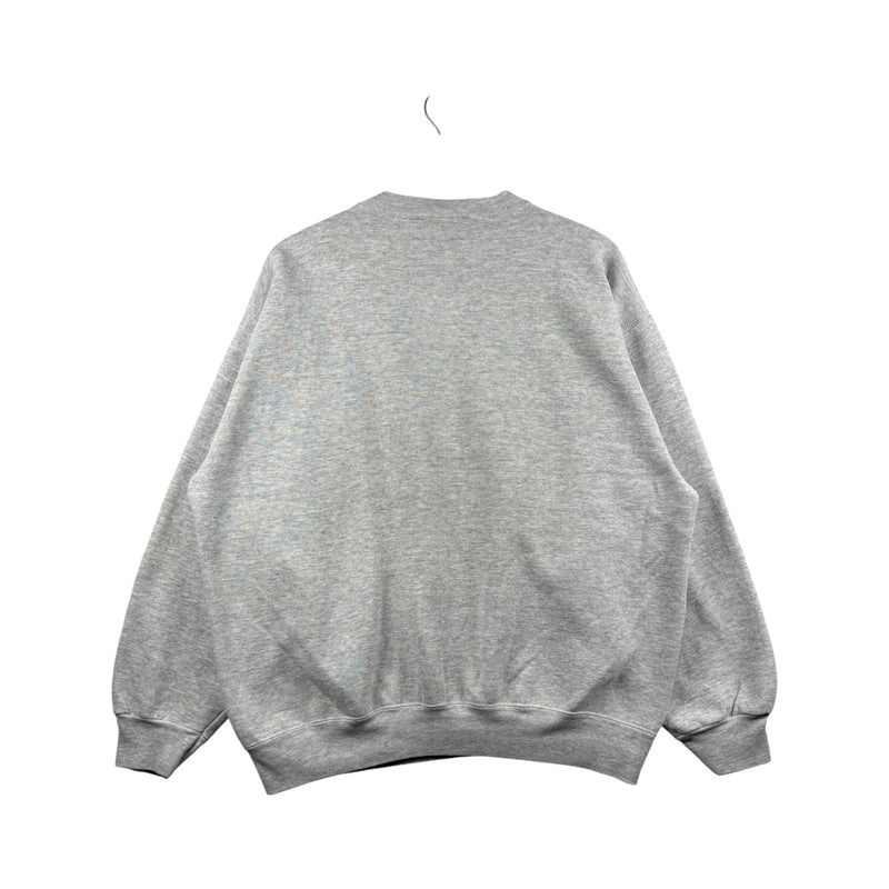 Vintage Logo 7 University Of North Carolina Crewneck