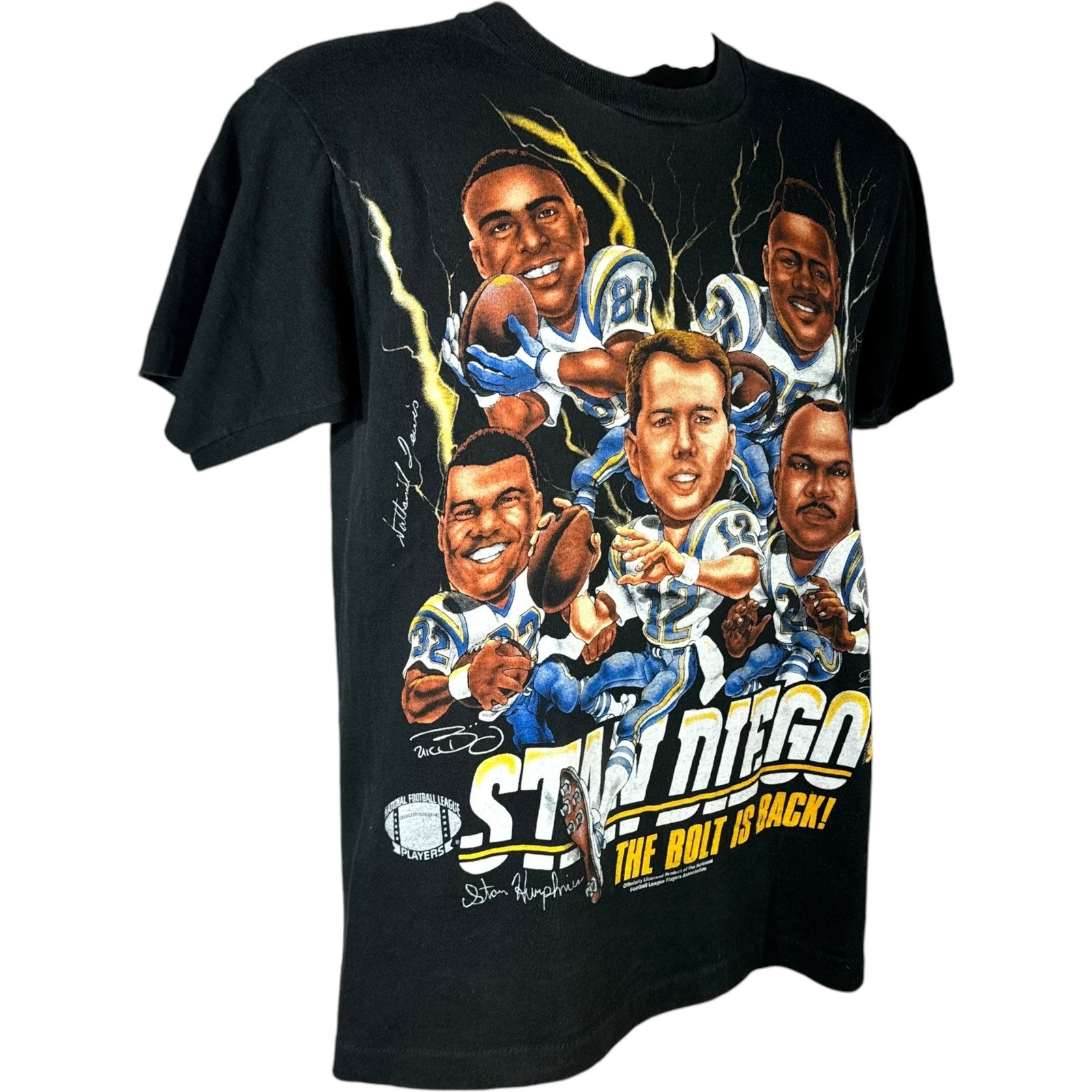 Vintage San Diego Chargers "Stan Diego" Caricature Tee