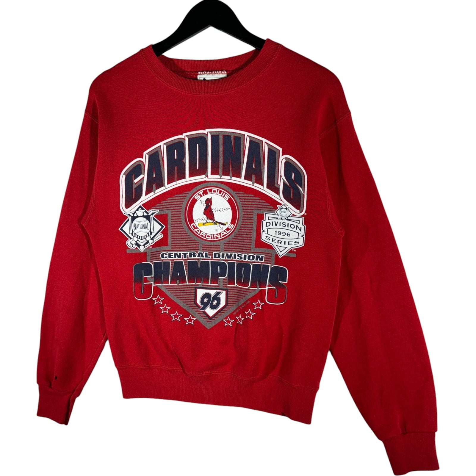 Vintage St. Louis Cardinals Division Champs Crewneck 1996