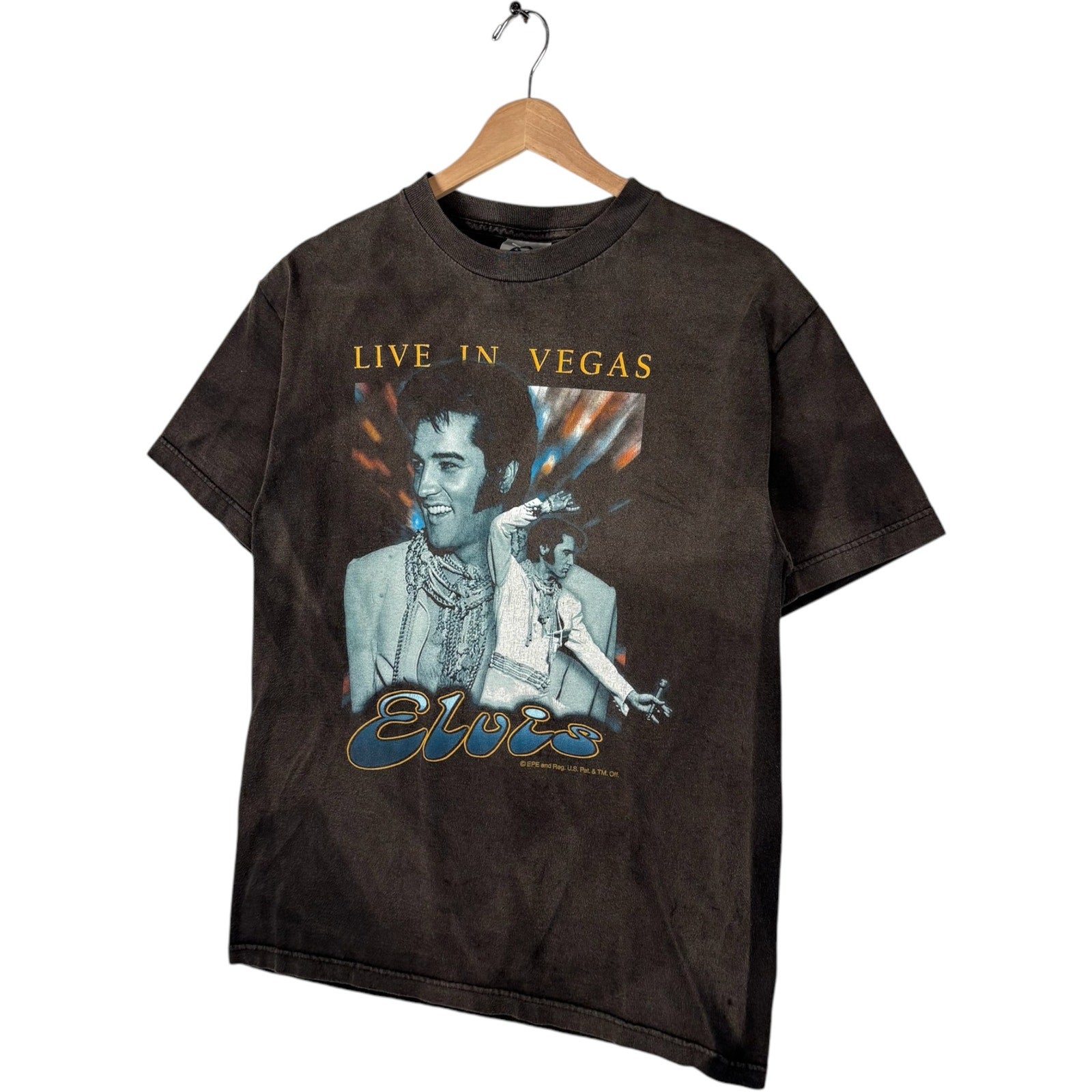 Vintage Elvis Live In Vegas Music Tee