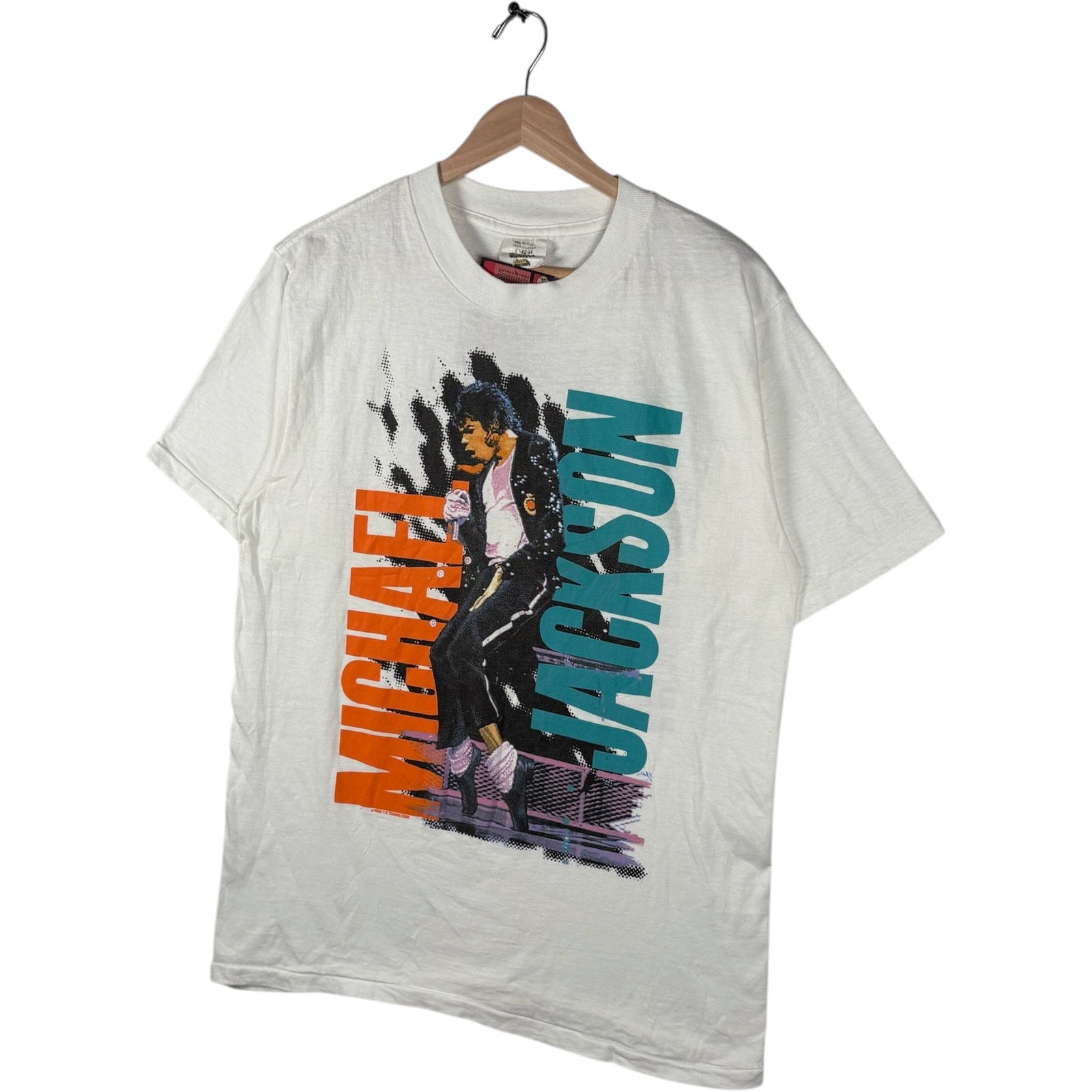 Vintage Michael Jackson Bad Tour Tee 1988