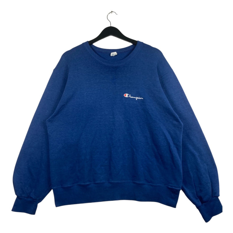 Vintage Champion Embroidered Logo Crewneck
