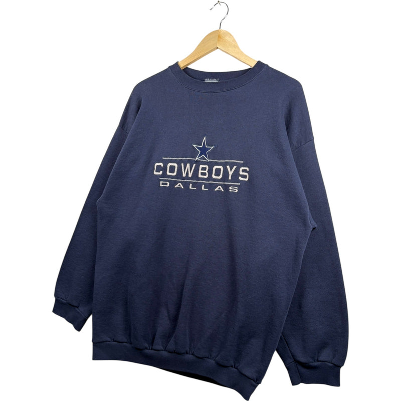 Vintage Logo 7 Dallas Cowboys NFL Crewneck