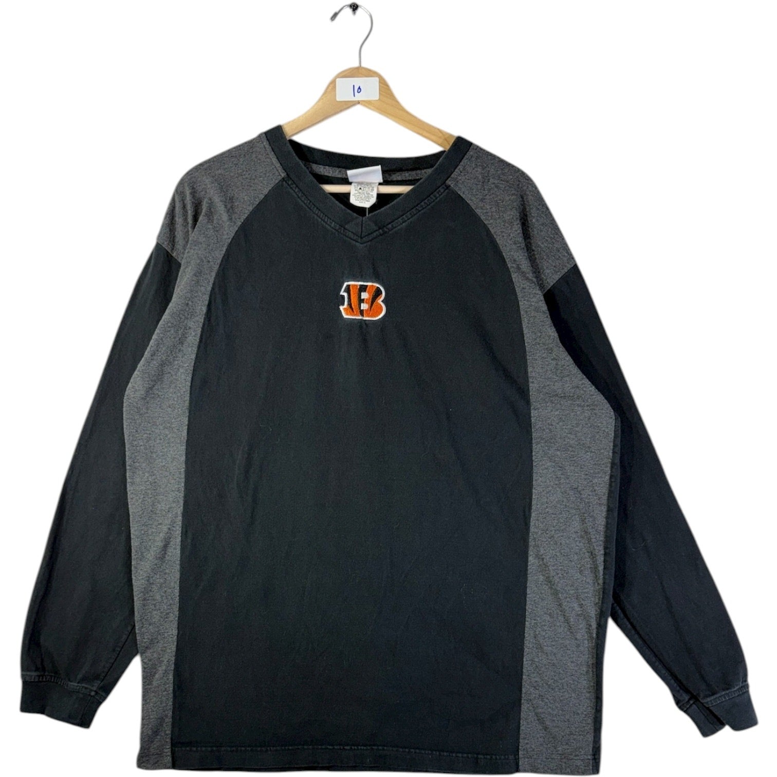 Vintage Bengals Logo NFL Long Sleeve T-Shirt