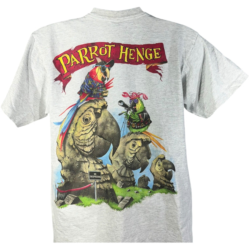 Vintage Caribbean Soul Parrot Hinge Nature Mullet Tee