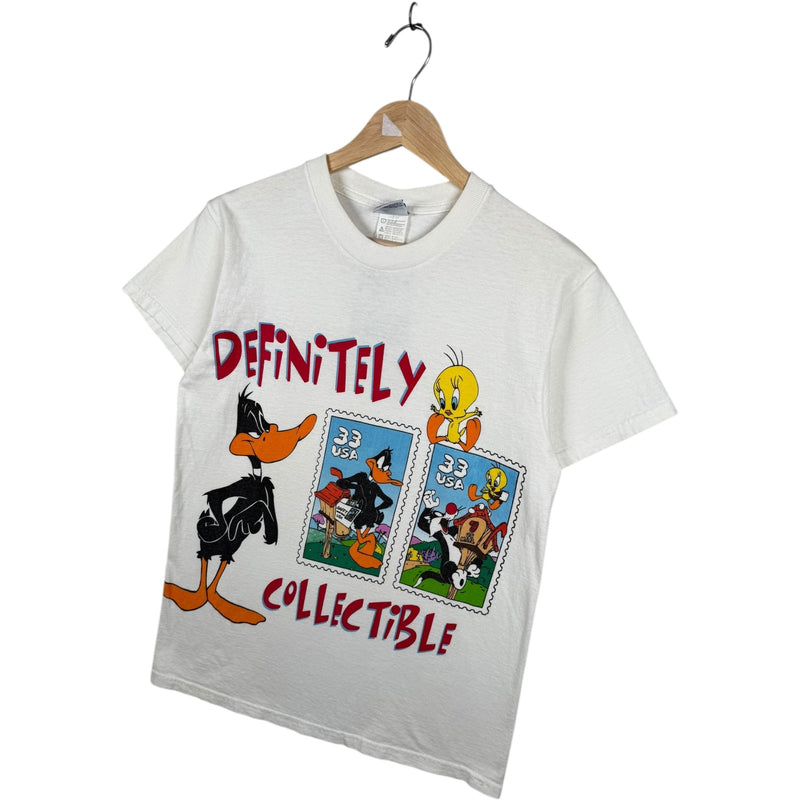 Vintage Looney Tunes Daffy Duck Tweety Definitely Collectible T-Shirt