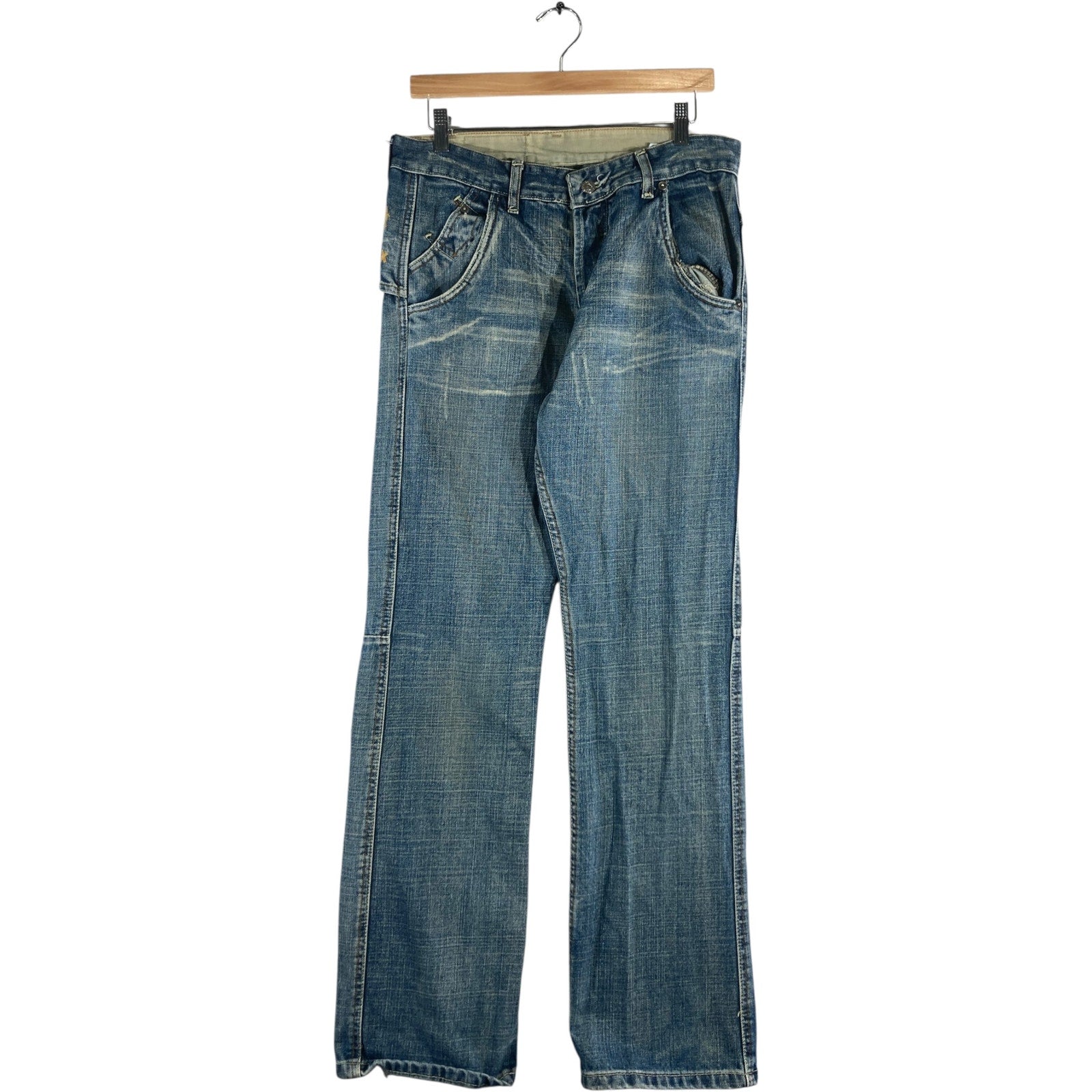 Vintage Replay Straight Leg Denim Jeans 32x32