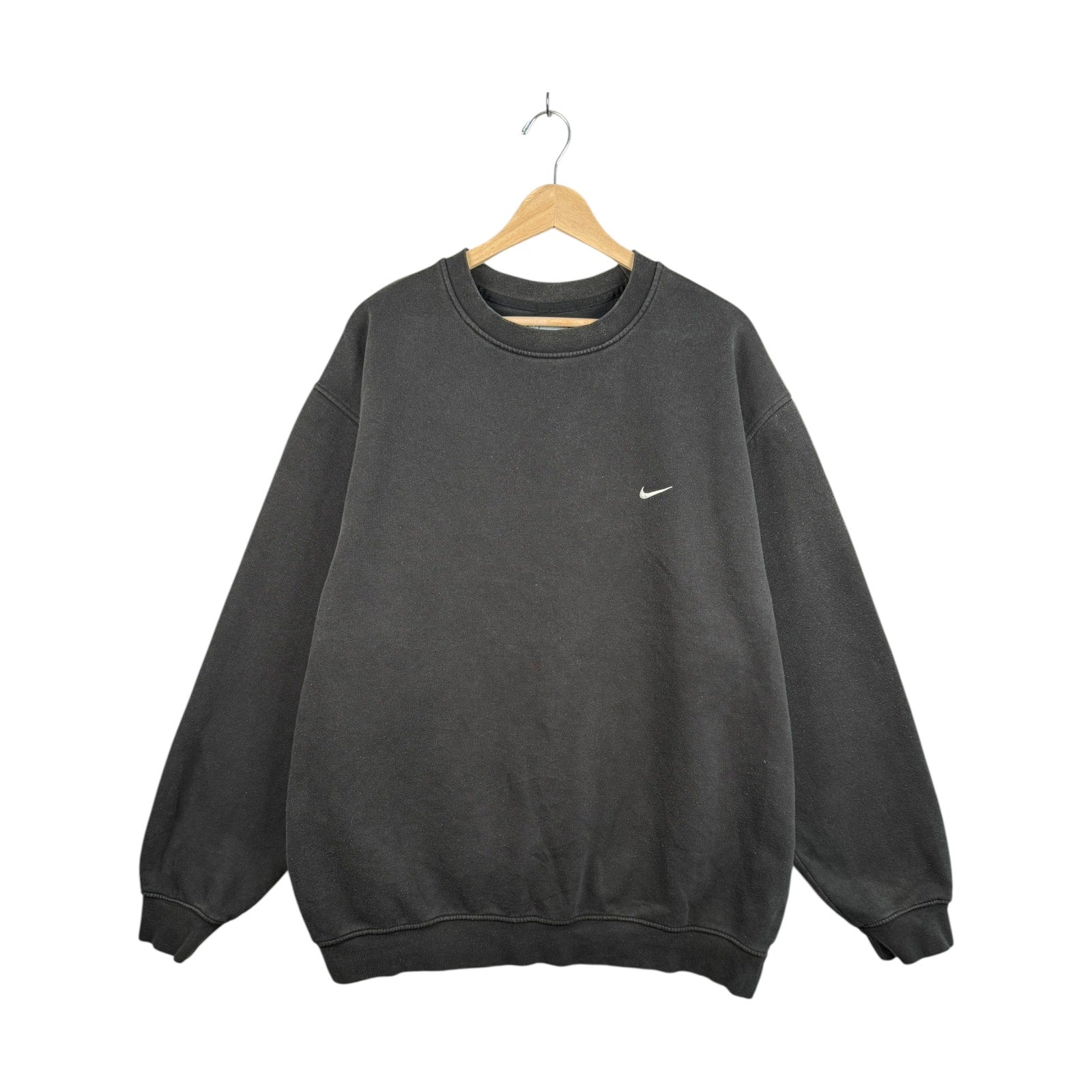 Vintage Nike Solid Sweatshirt Crewneck