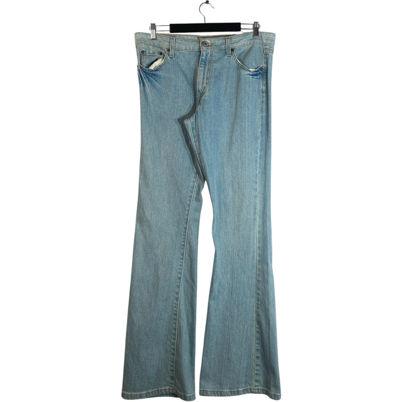 Vintage Levi's 519 Low Flared Denim Jeans 34 x 34