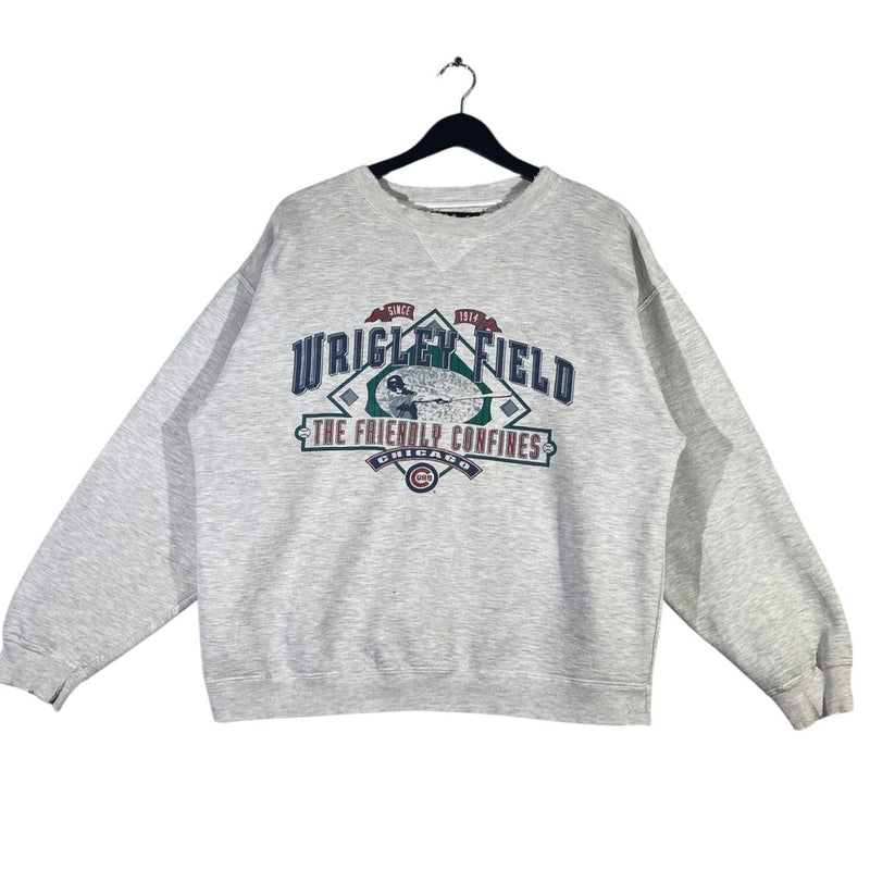 Vintage Wrigley Field The Friendly Confines Chicago Cubs Sweatshirt