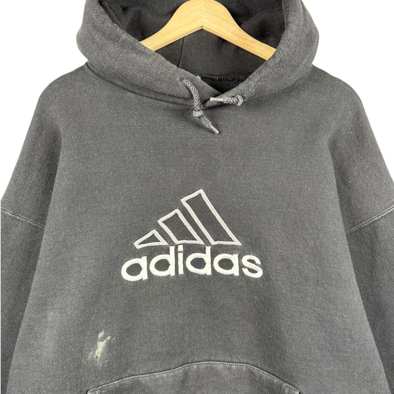 Vintage Adidas Trefoil Logo Pullover Hoodie