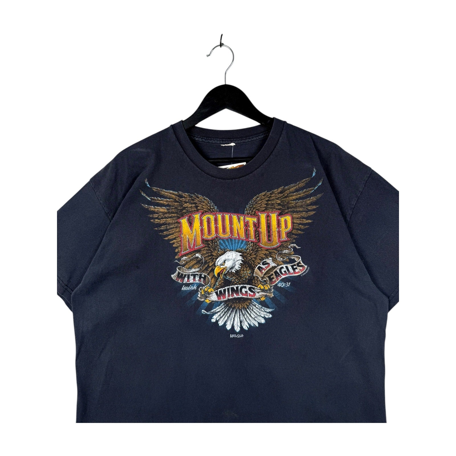Vintage Mount Up With Wings As Eagles T-Shirt