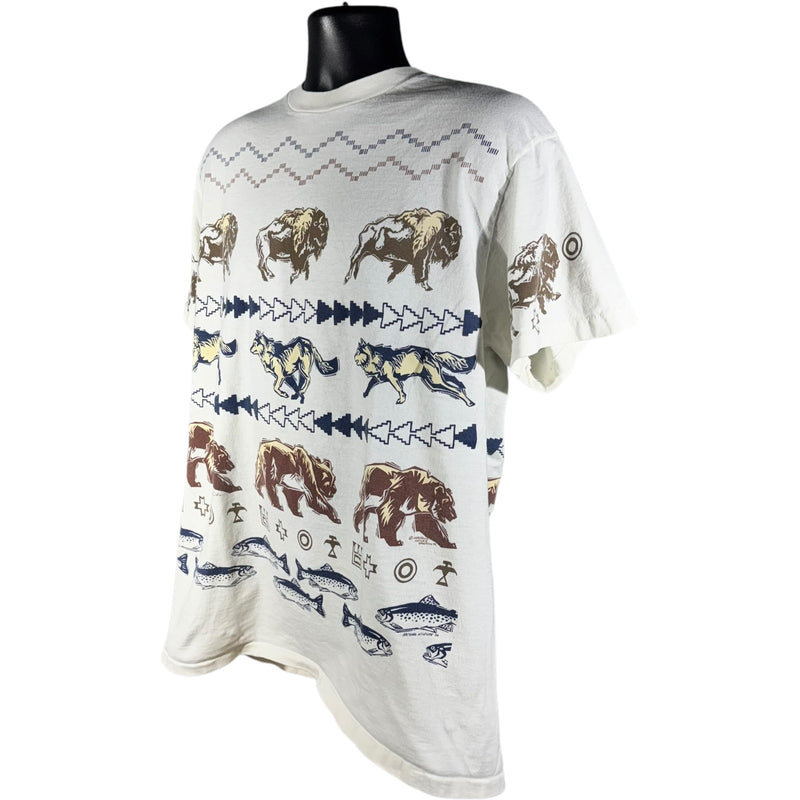 Vintage Wildlife AOP Tee