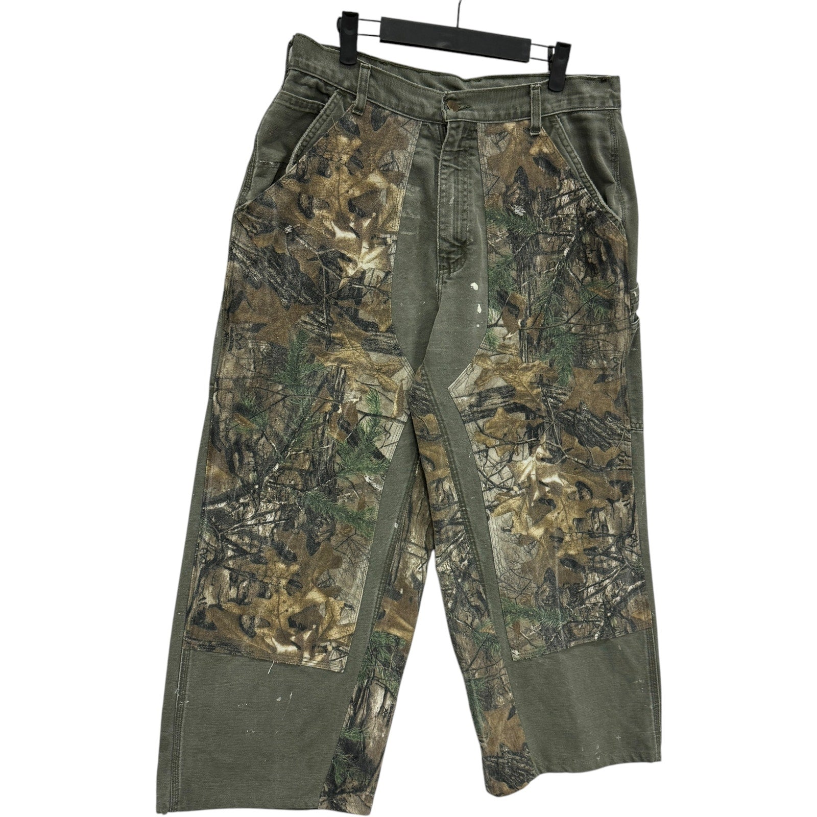 Vintage Carhartt Reworked Double Knee Carpenter Camo Pants