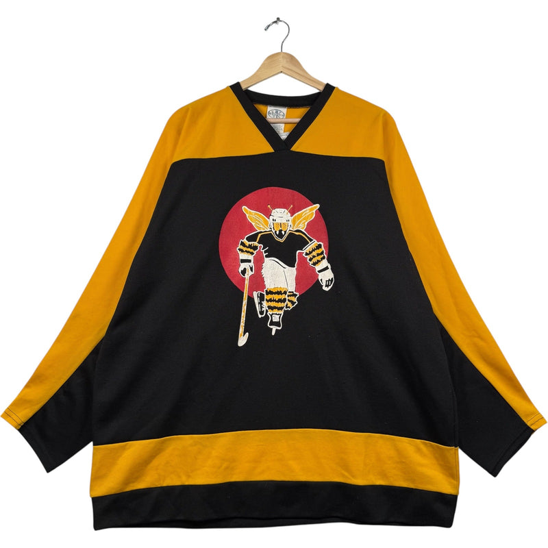 Vintage Bee Skater Logo Gavagan #13 Hockey Jersey