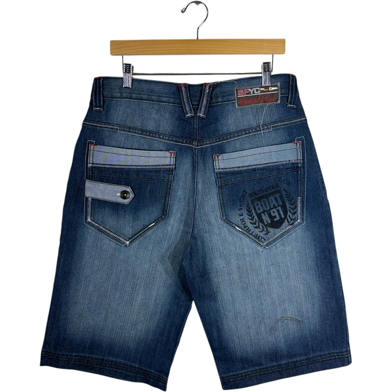 Vintage Y2K South Pole Denim Shorts 34x13