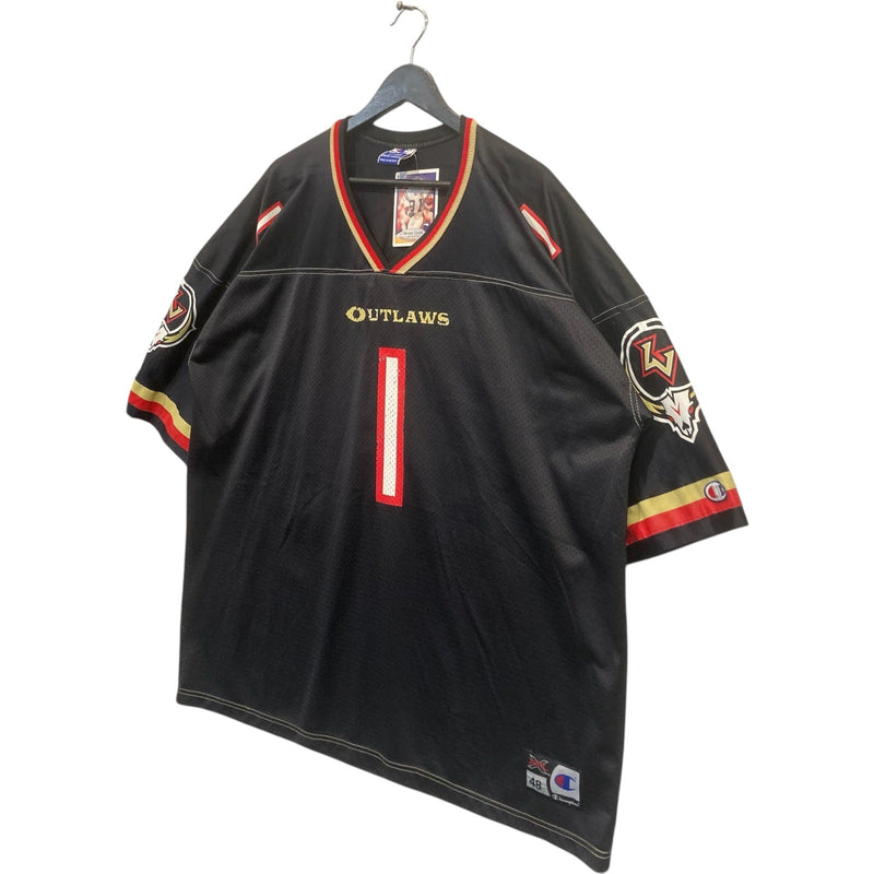 Vintage Champion Las Vegas Outlaws #1 XFL Jersey
