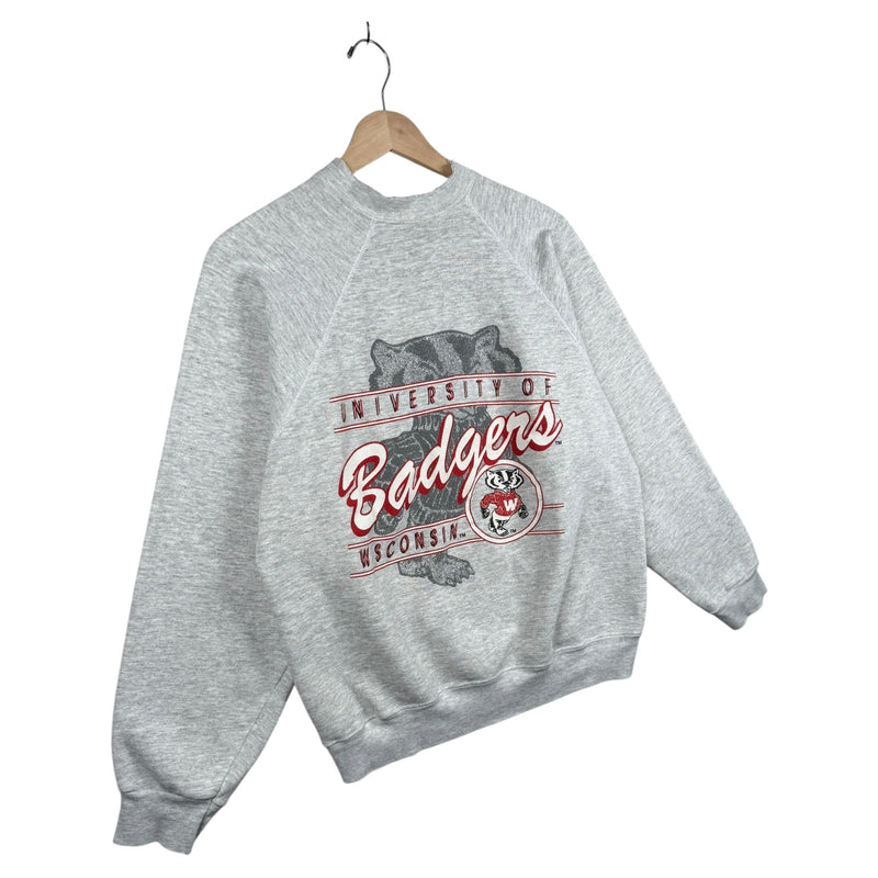 Vintage Wisconsin Badgers Graphic NCAA Crewneck