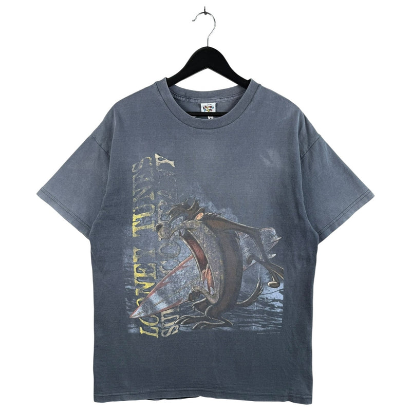 Vintage Looney Tunes Taz Surf Graphic T-Shirt