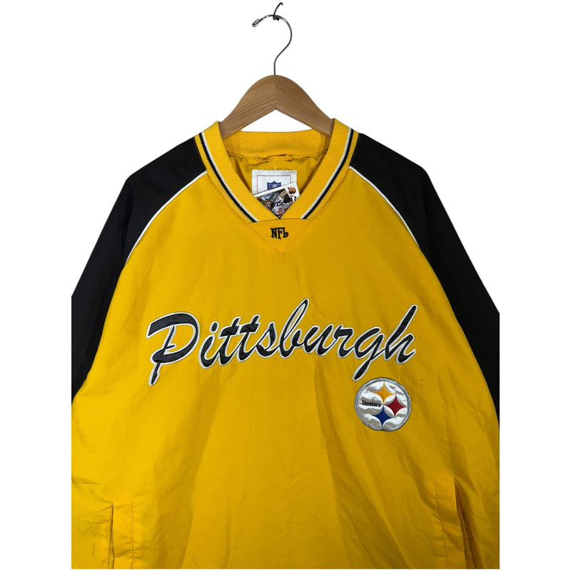 Vintage Pittsburgh Steelers NFL V-Neck Sweatshirt