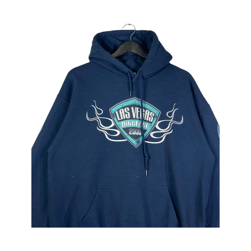 Vintage Las Vegas Bike Fest 2006 Pullover Hoodie