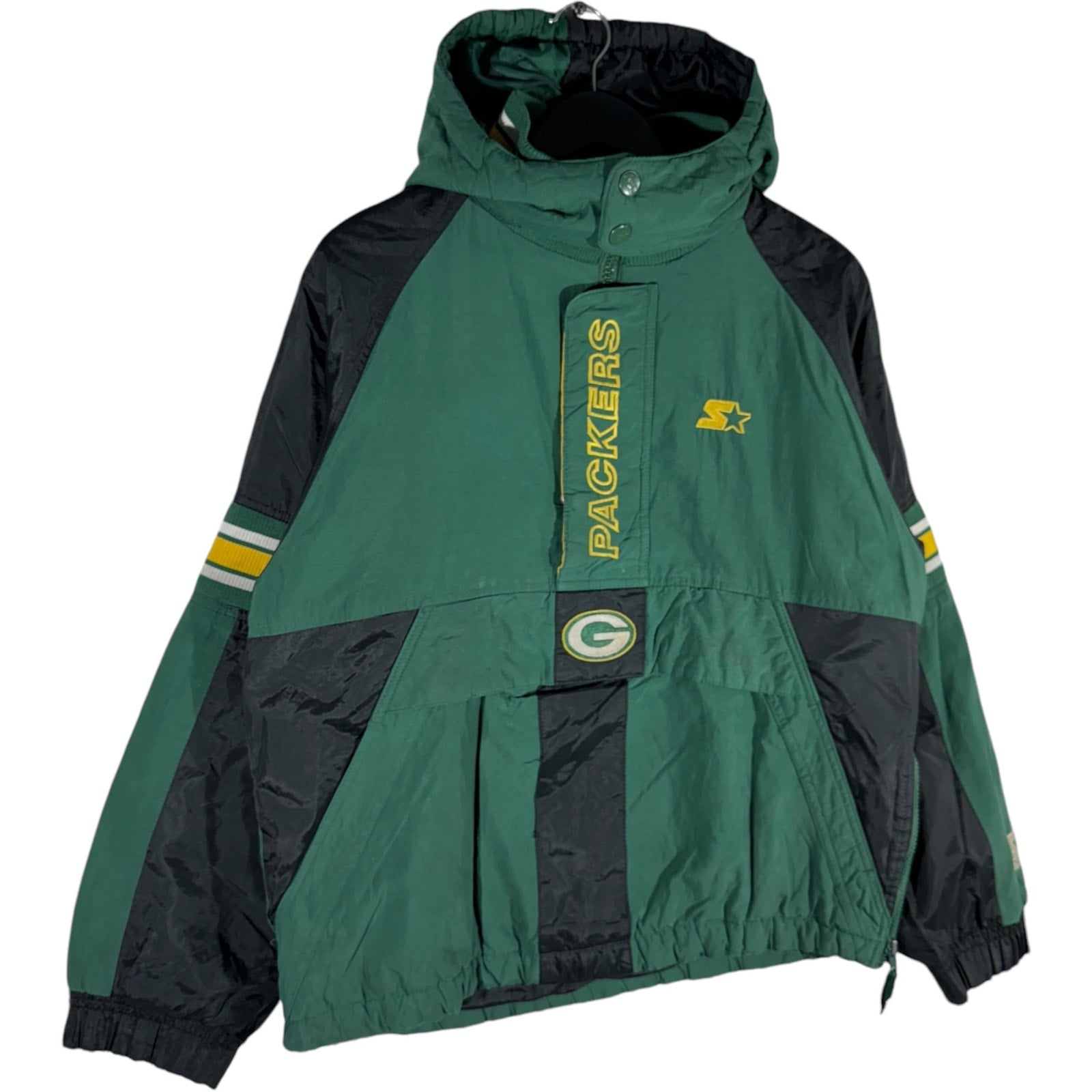 Vintage Youth Starter Green Bay Packers NFL Anorak Jacket