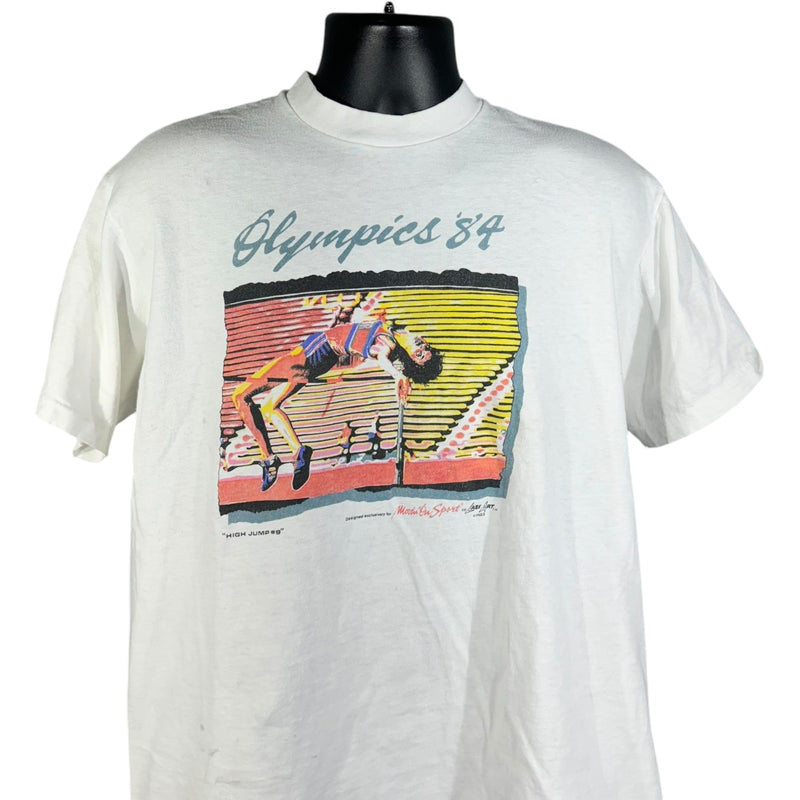 Vintage Olympics High Jump Art Tee 1984